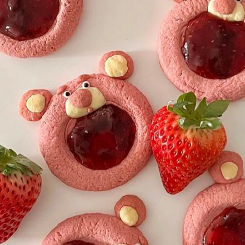 [8th and 9th Nov Scotts] Lotso Strawberry Jam Cookies
